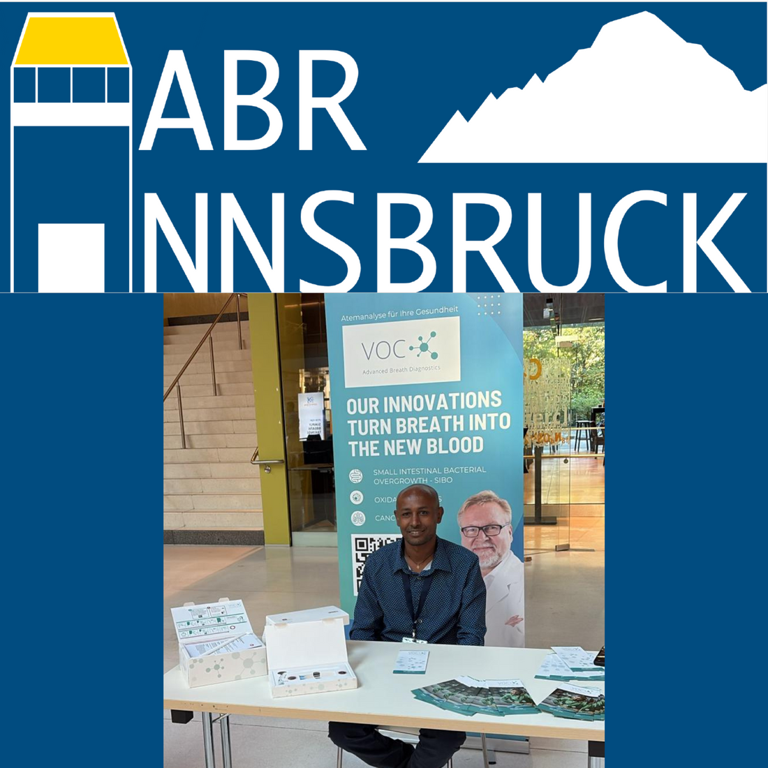 VOC-Advanced Breath Diagnostics GmbH ist Sponsor des IABR Breath Summit 2025 in Innsbruck, Österreich (14.–19. September 2025)