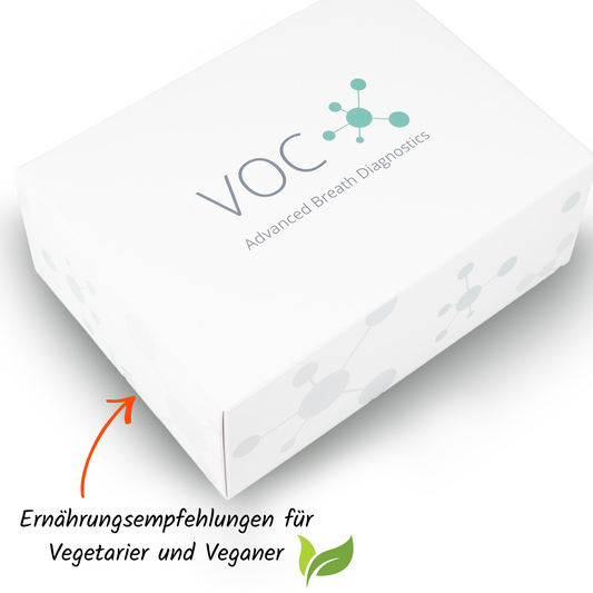 Ernährungsempfehlung für Vegetarier und Veganer zur Testvorbereitung des SIBO / IMO Tests