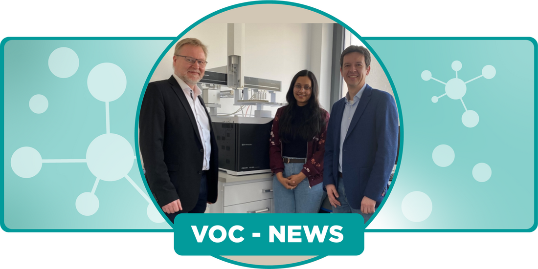 v.l.n.r: Prof. Dr. med. Wieland Voigt, Fr. Stuti Sing, Viktor Naumann (Foto: Medical Valley Forchheim GmbH) v.l.n.r: Prof. Dr. med. Wieland Voigt, Fr. Stuti Sing, Viktor Naumann (Foto: Medical Valley Forchheim GmbH)