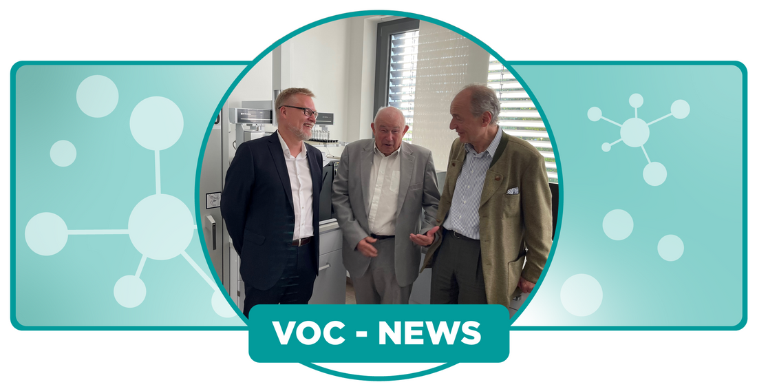 Hoher Besuch bei der VOC-Advanced Breath Diagnostics GmbH