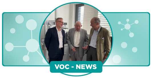 Hoher Besuch bei der VOC-Advanced Breath Diagnostics GmbH