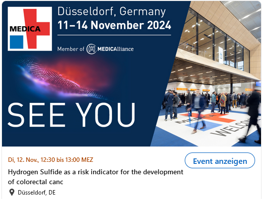 SEE YOU! VOC Advanced Breath Diagnostics @MEDICA  2024