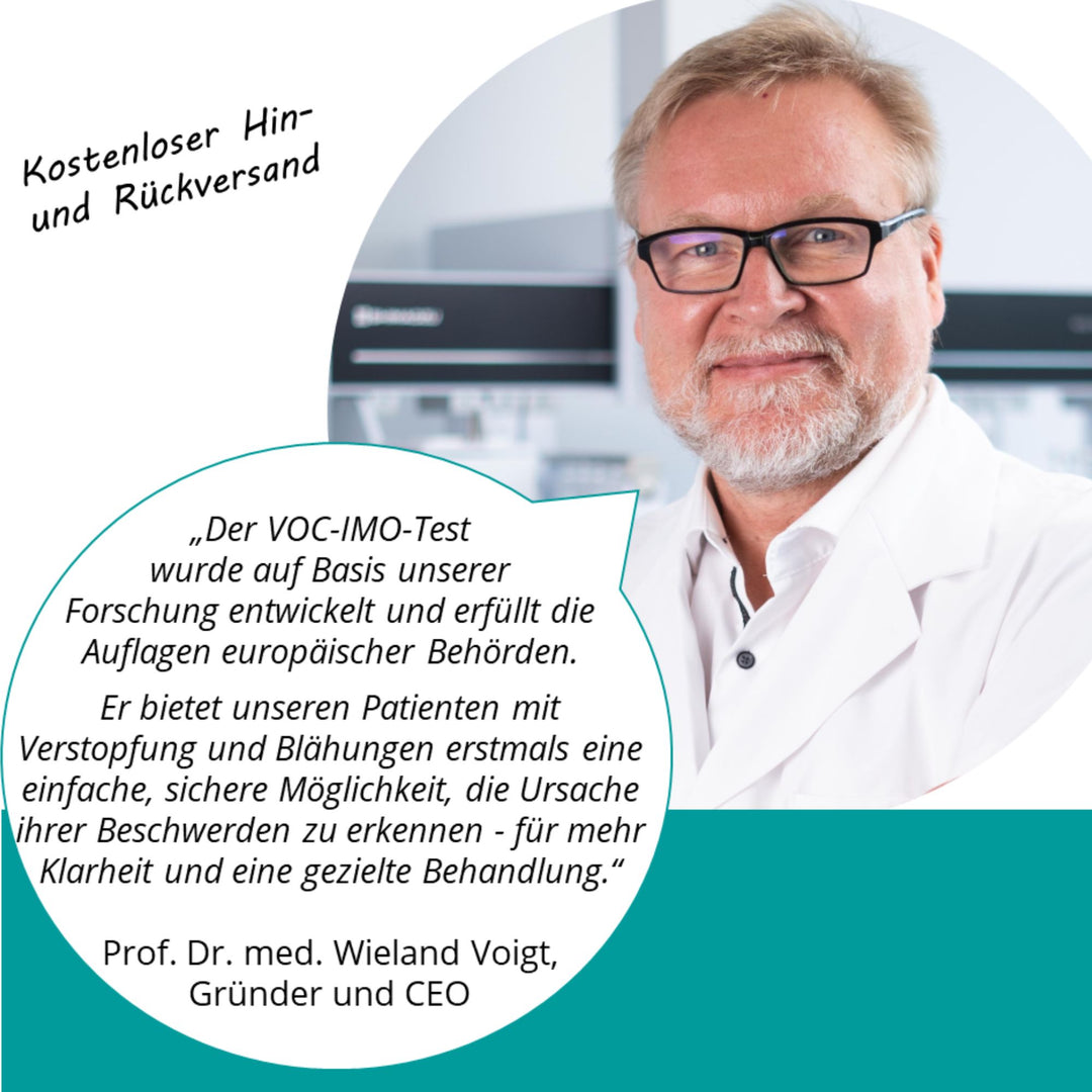 Prof. Dr. med. Wieland Voigt, Gründer und CEO
VOC-IMO-Test